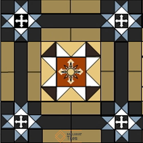 Tessellated Tiles Grand Albert Design
