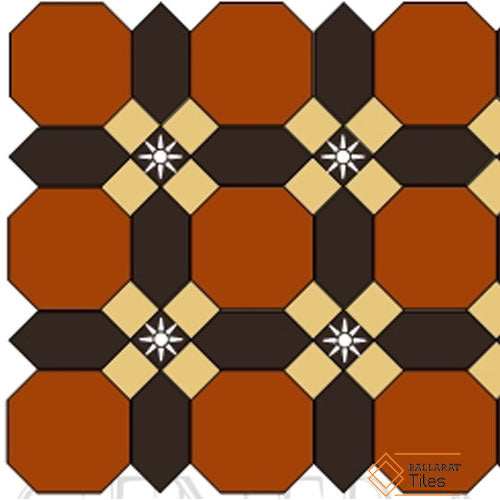 Tessellated Tiles Grand Nottingham Design