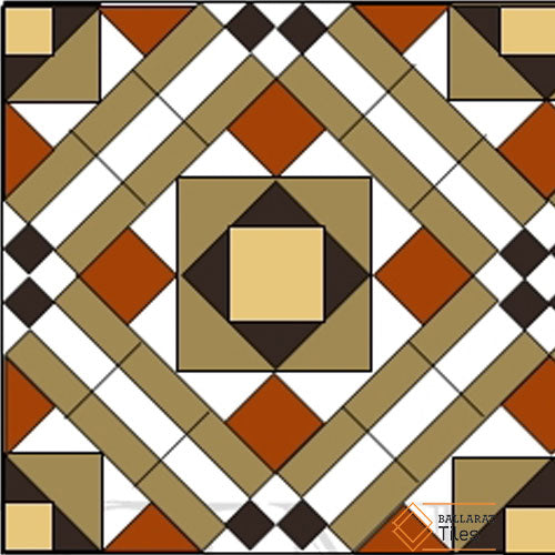 Tessellated Tiles Kew Design