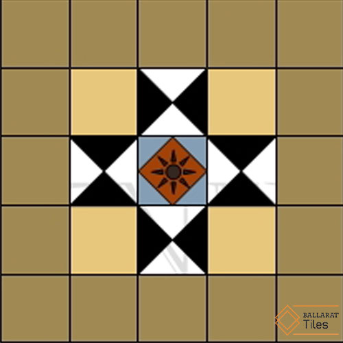 Tessellated Tiles Toorak Design