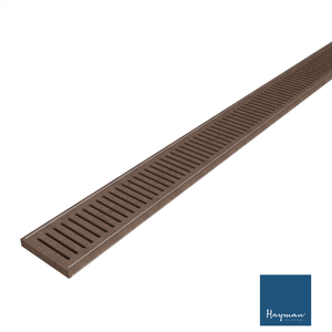 
                  
                    Hayman Aluminium Linear Grate Brushed Copper 100mm Wide (Sold by the L/M)
                  
                