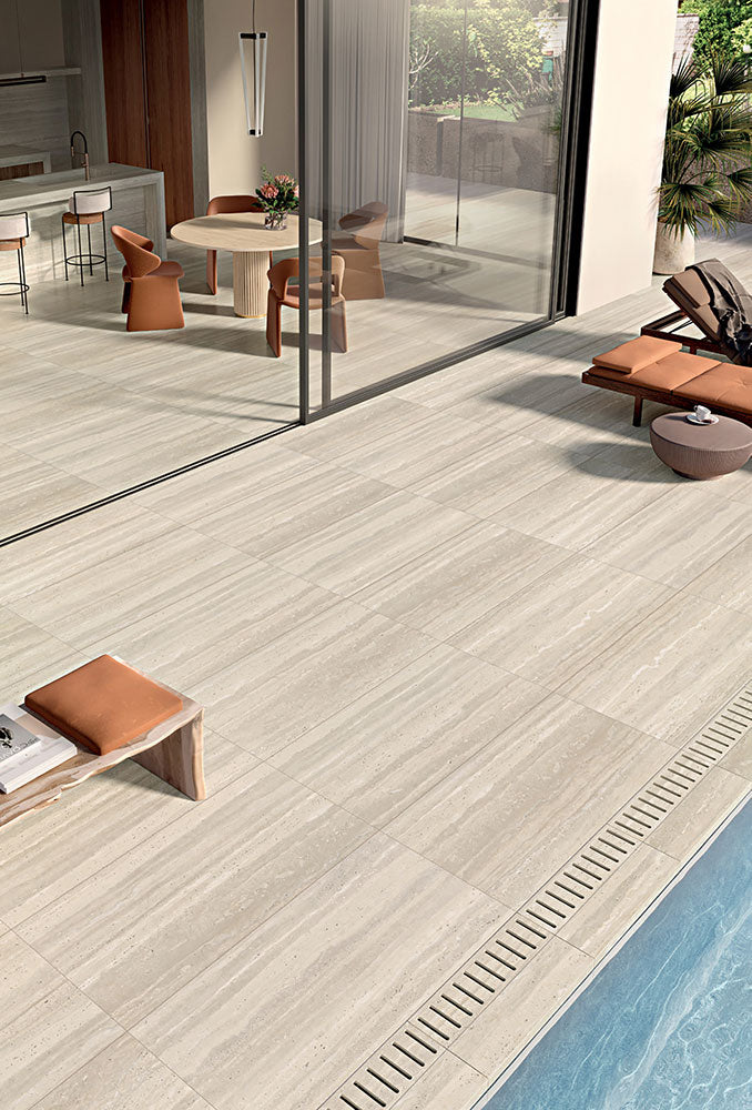 
                  
                    Travertine Crema P4 External Tile 600x1200 $109.00m2 (Sold by 1.44m2 Box)
                  
                