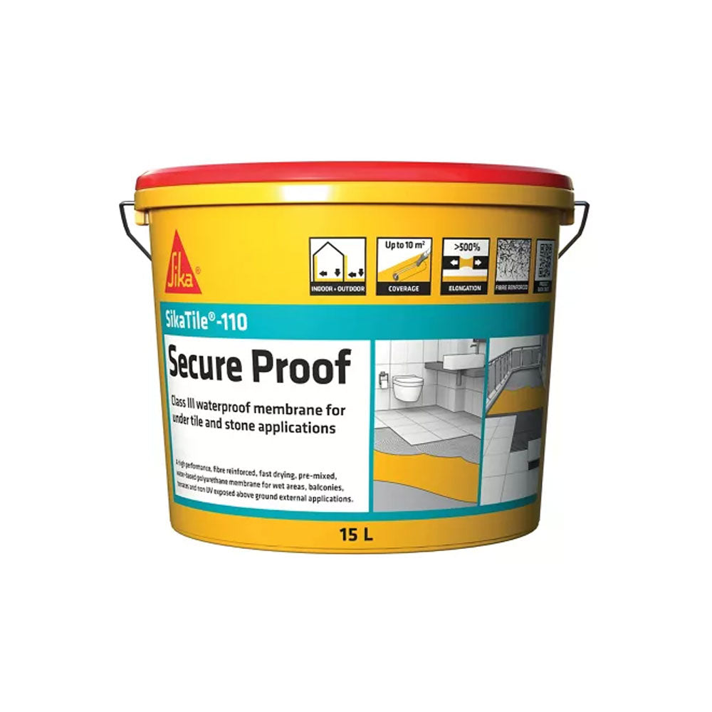 SikaTile 110 Secure Proof Waterproofing 15L