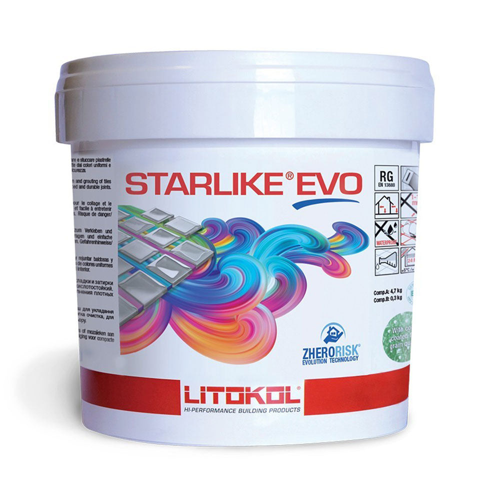 Starlike EVO Epoxy Grout Grigio Cemento (125)