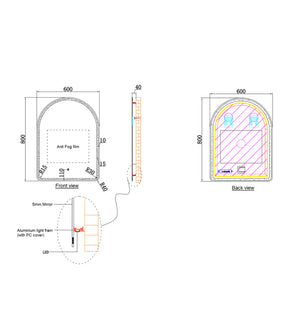 
                  
                    ECLIPSE ARCH LED MIRROR
                  
                