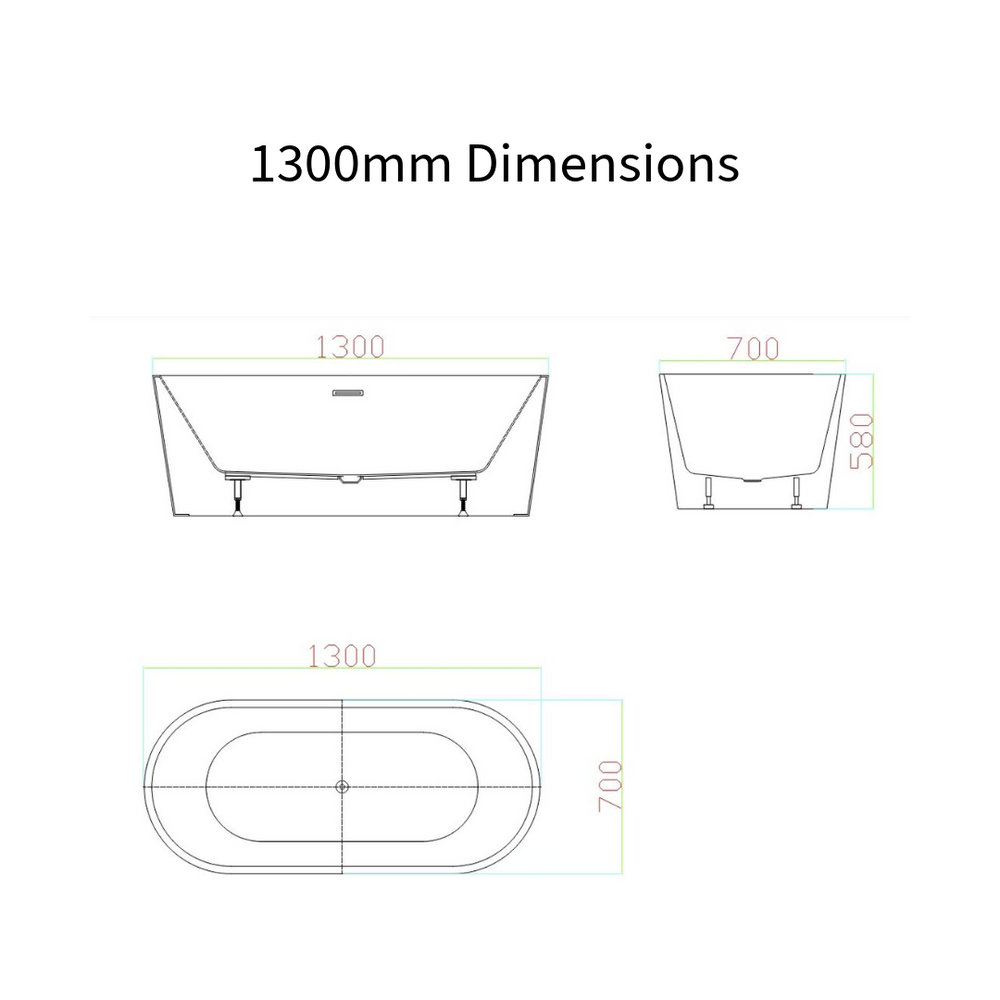 
                  
                    VIVO Free Standing Bath Tub
                  
                