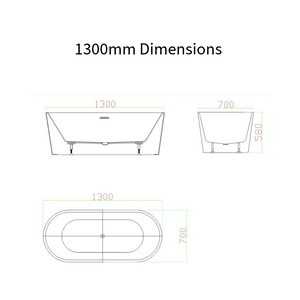 
                  
                    VIVO Free Standing Bath Tub
                  
                