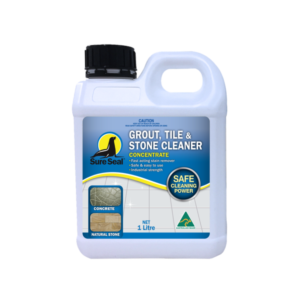 SURE SEAL Grout, Tile & Stone Cleaner Concentrate 1L – Ballarat Tiles
