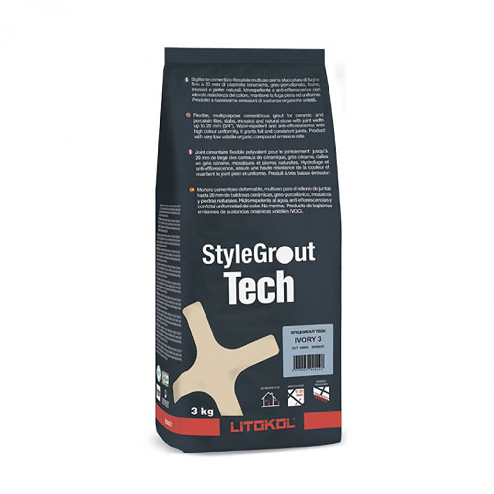StyleGrout Tech 3kg Bag (White 1)