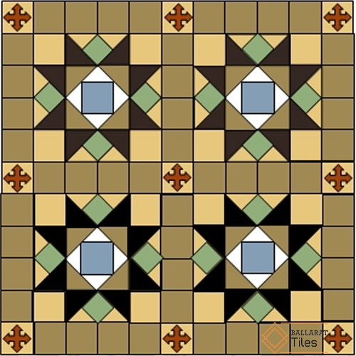 Tessellated Tiles Chelsea Design