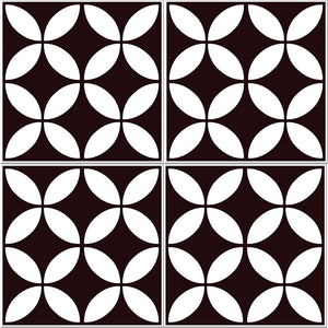 
                  
                    Encaustic Look Dane Black/White Tile 200x200 $49.95m2 (Sold by 1m2 Box)
                  
                