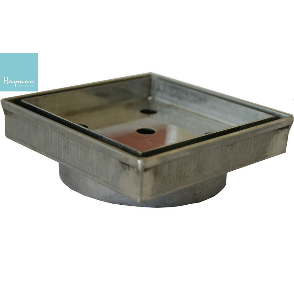 Hayman Square Stainless Steel Tile In Drain