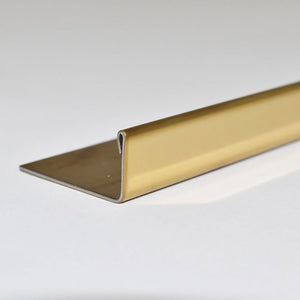 
                  
                    Tile Trim L Profile - Polished Gold
                  
                