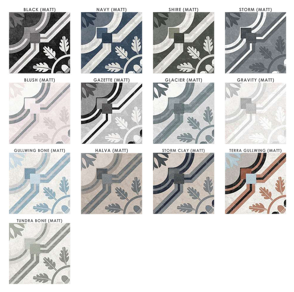 
                  
                    Encaustic Look Artisan Oakleigh Tile 200x200 $235m2 (Sold by 0.8m2 Box)
                  
                