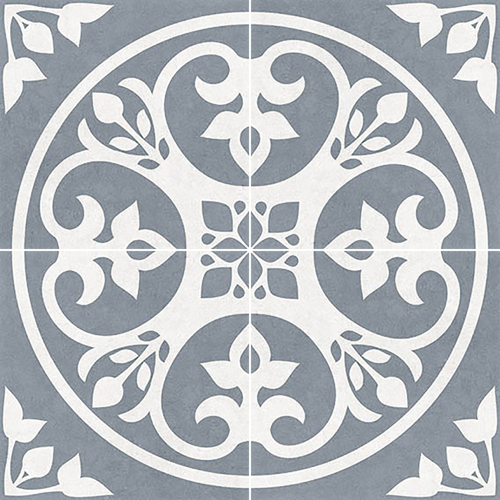Encaustic Look Artisan Oslo Tile 200x200 $235m2 (Sold by 0.8m2 Box)