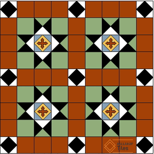 Tessellated Tiles Paddington Design