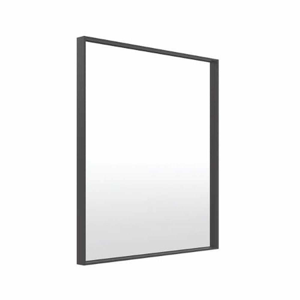 Ablaze Black Frame Rectangle Mirror 750x900
