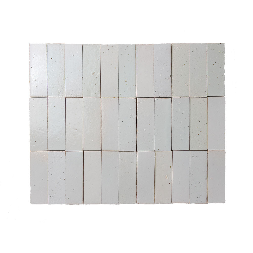 Handmade Snow Gloss Tile 50x150 $229.00m2 (sold by 0.495m2 Box)