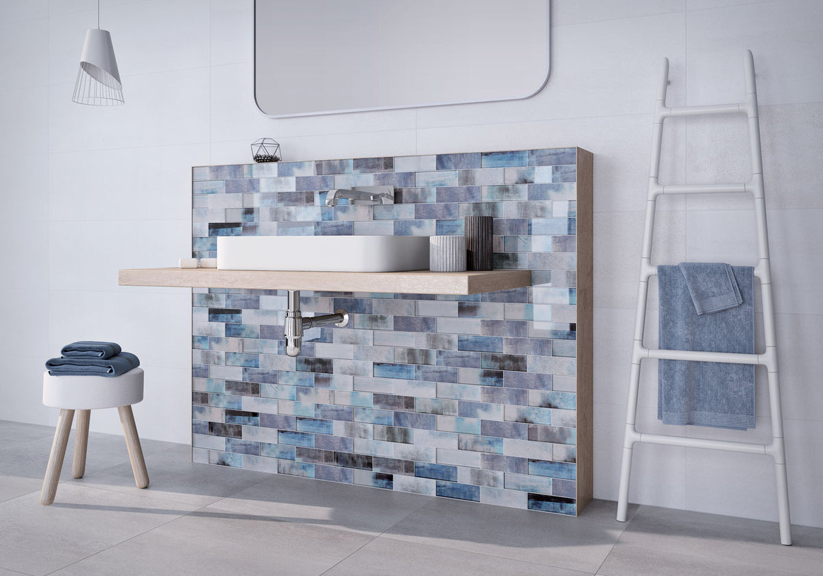 Sublime Blue Mosaic – Ballarat Tiles