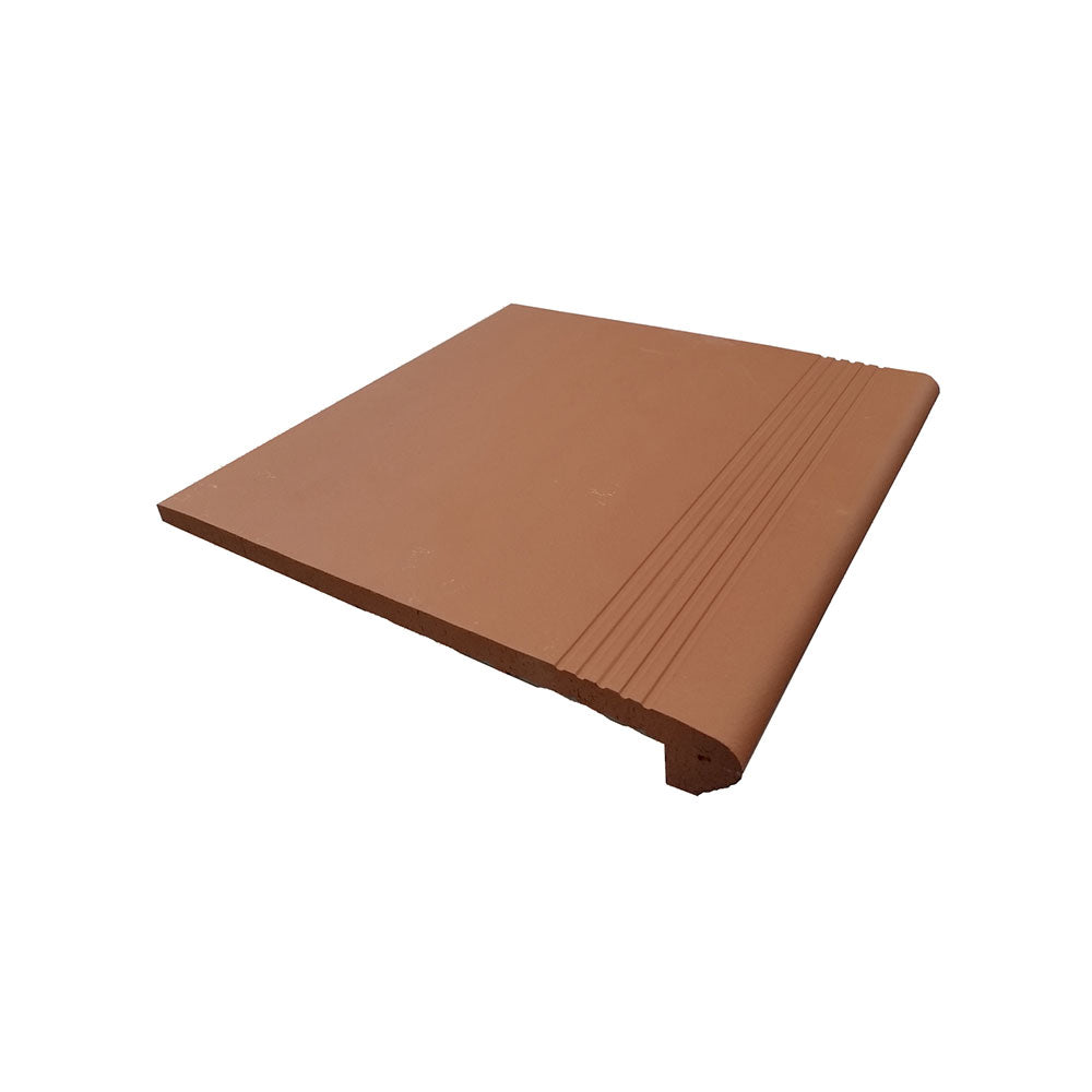Terracotta External Bullnose/Coping Tile 300x300