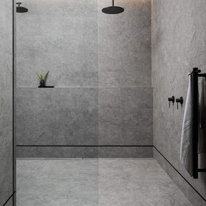 
                  
                    Travertine Grey Lappato Tile 600x600 $49.95m2 (Sold by 1.44m2 Box)
                  
                