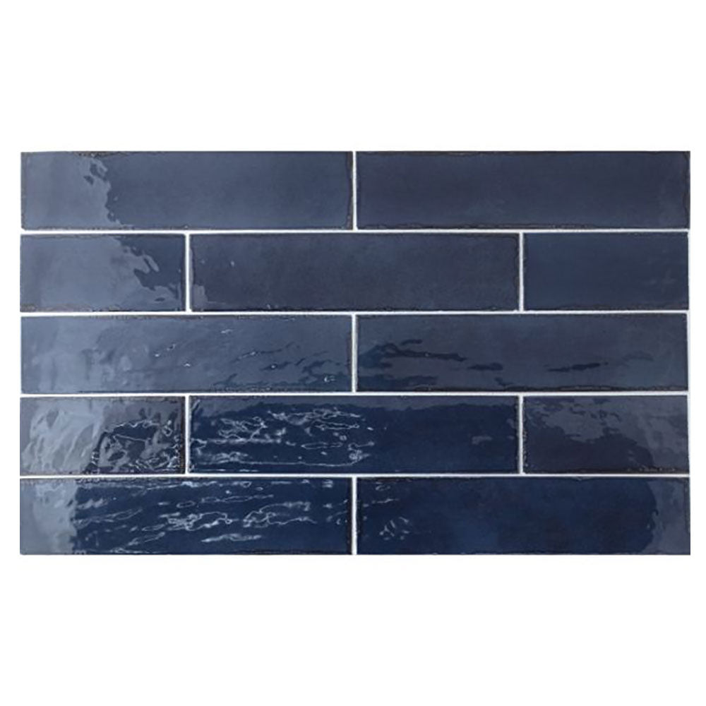Tribe Blue Gloss Tile 60x246 $104.95m2 (sold by 0.5m2 Box)