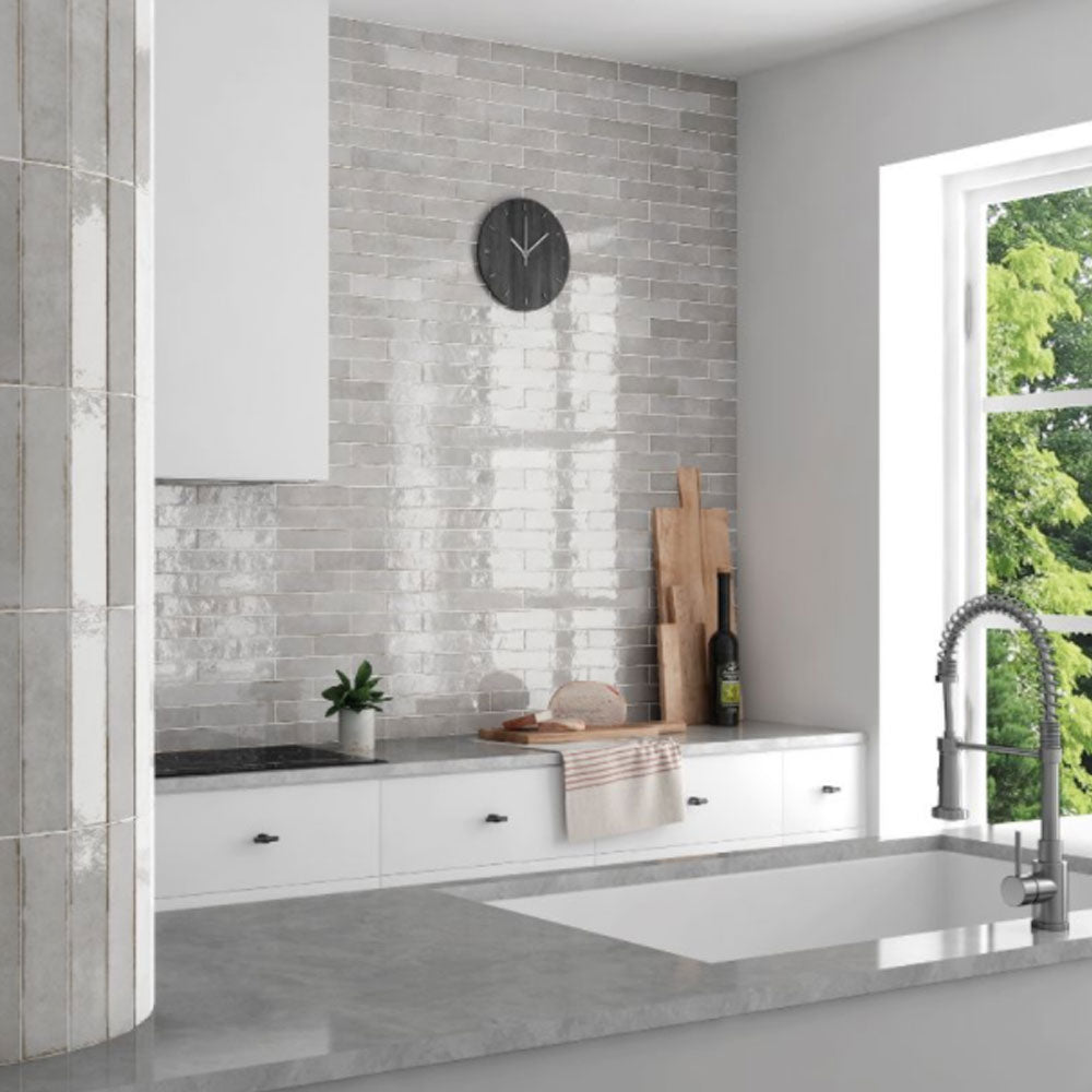 
                  
                    Tribe Grey Gloss Tile 60x246 $104.95m2 (sold by 0.5m2 Box)
                  
                