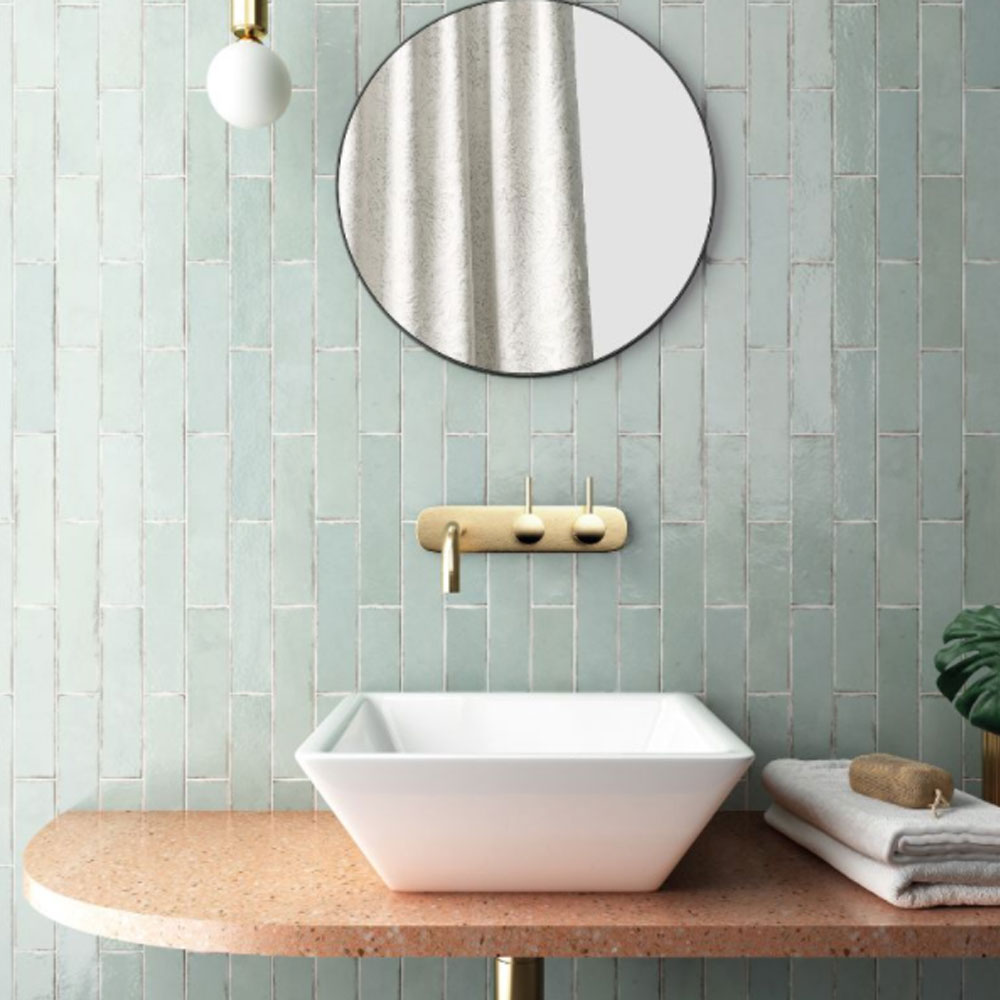 
                  
                    Tribe Mint Gloss Tile 60x246 $104.95m2 (sold by 0.5m2 Box)
                  
                