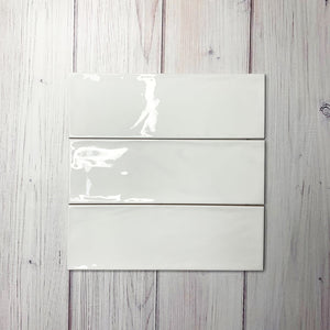 
                  
                    Paris White Gloss Tile 100x300 $49.95m2 (sold by 1.5m2 Box)
                  
                