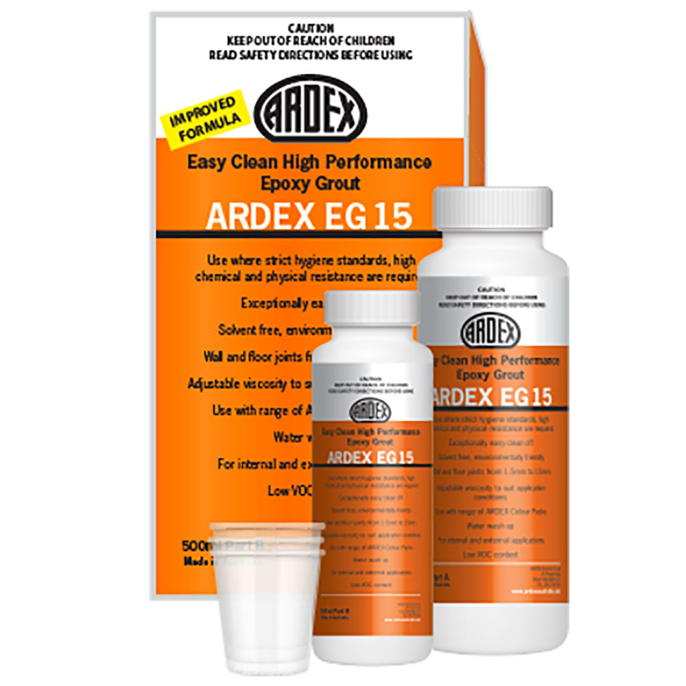 Ardex Epoxy Grout EG15 Charred Ash