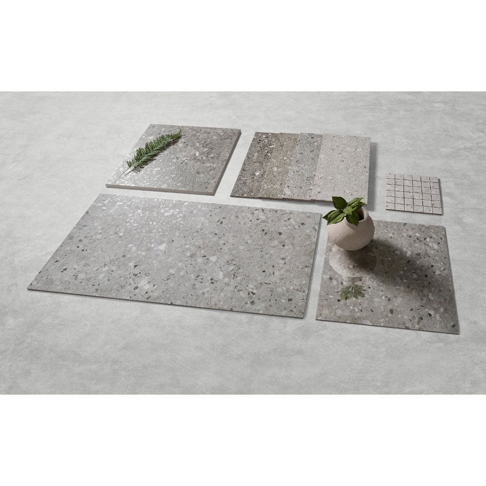 
                  
                    Framme Terrazzo Bianco Polished Tile 300x600 $96.95m2 (Sold by 1.26m2 Box)
                  
                